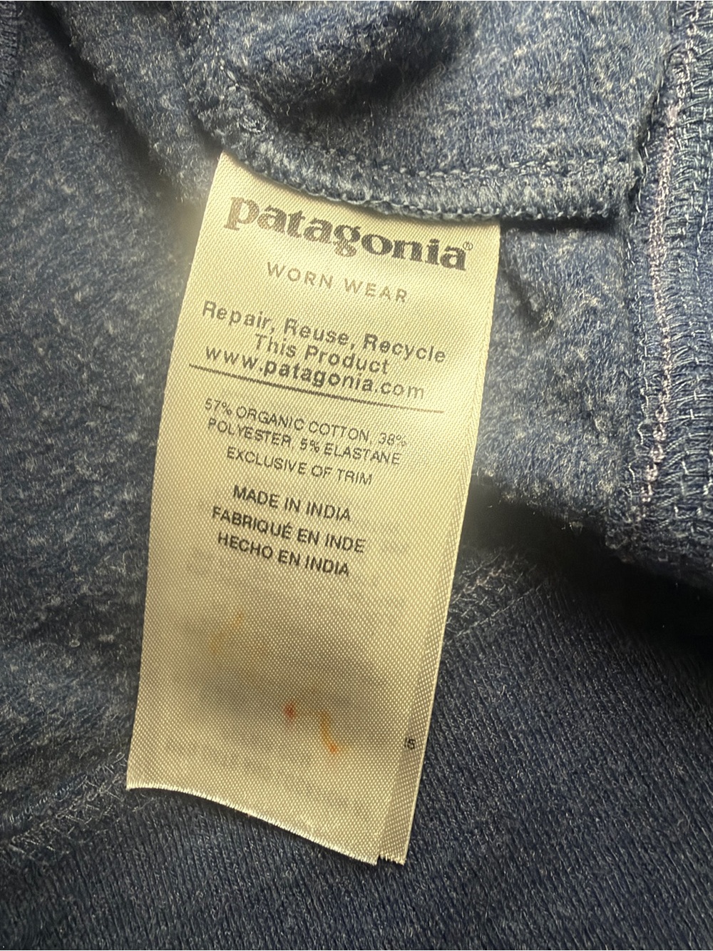 Patagonia | Women’s Fishfox Ahnya Navy Hoodie with Pink Bike - Picture 6 of 8